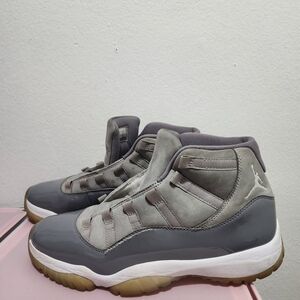 Air Jordan Gray High-Top Sneakers